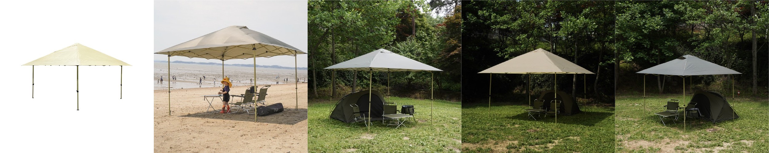 홀리데이 캠핑 실타프 70D 나일론 실리콘 헥사 타프