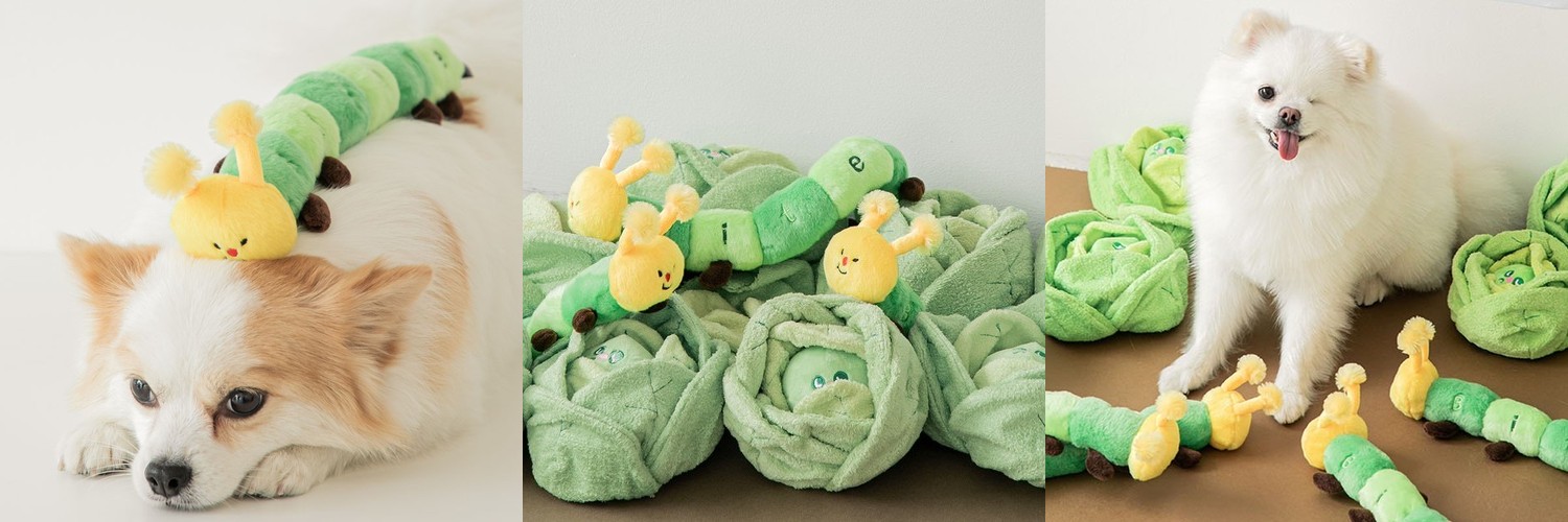 바잇미 종합과일세트 노즈워크 장난감 (노즈워크/삑삑/바스락)