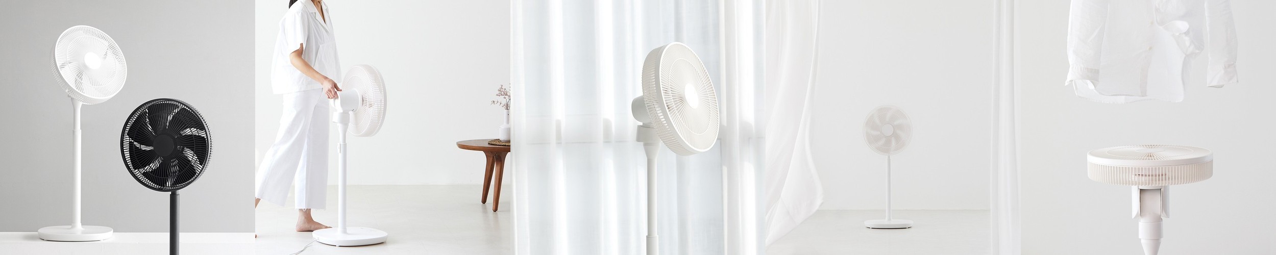 한경희 무선 폴딩 서큘레이터 무드등 가정용 사무실 캠핑 선풍기 9인치 HC-80F