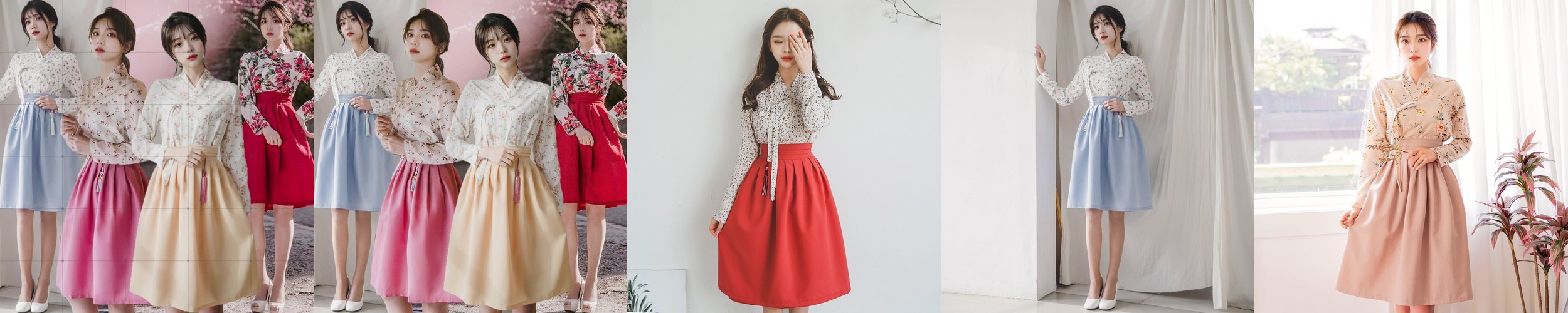 사철 가을 생활한복 블라우스