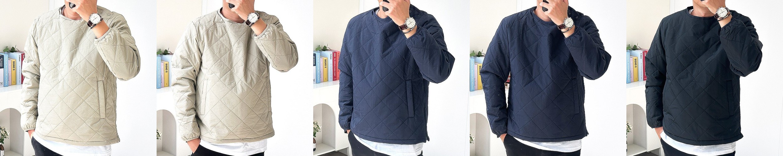 기모맨투맨 긴팔 특양면 티셔츠 무지 맨투맨