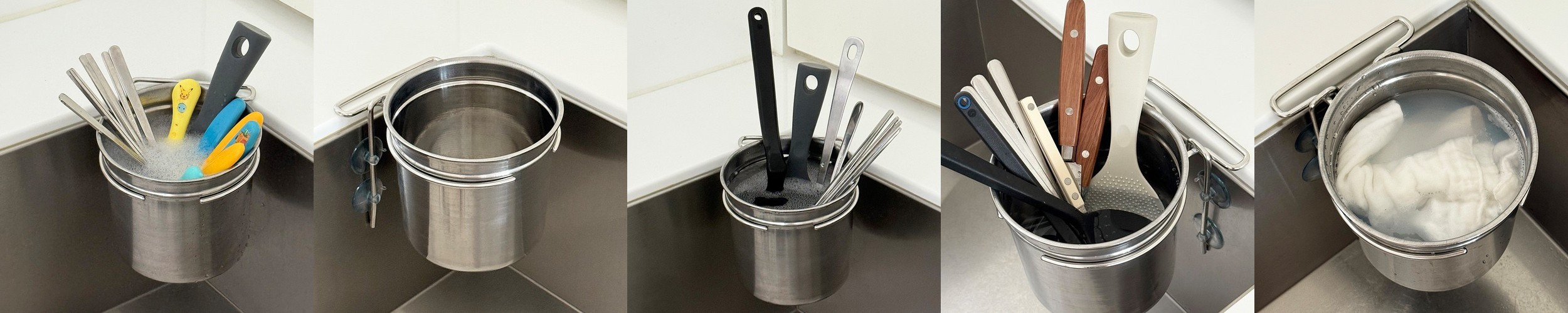 코드리빙 클린업스토리지 철제 슬라이딩 수납함 슬라이드 영양제 약통 정리 보관함 화이트