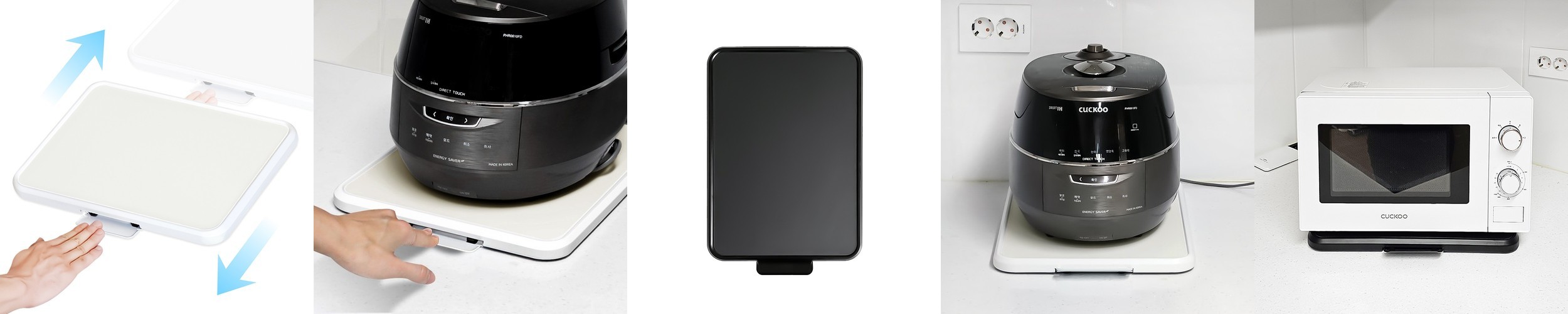 코드리빙 클린업스토리지 철제 슬라이딩 수납함 슬라이드 영양제 약통 정리 보관함 화이트