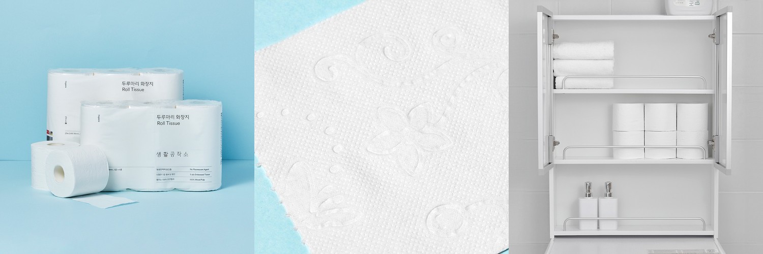 마마포레스트 뽑아쓰는 대나무 3겹 키친타올 100매, 12팩