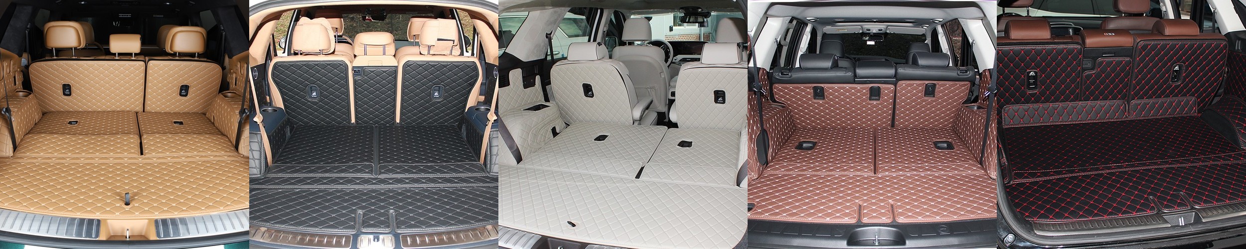 가온 SUV 가죽 트렁크매트 풀커버 도어매트