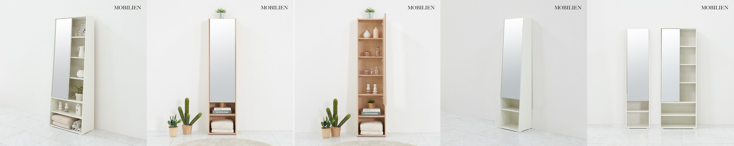 룬드 고무나무 원목 수납 콘솔 데스크 뷰로 화장대세트 월넛, 화장대(거울포함)