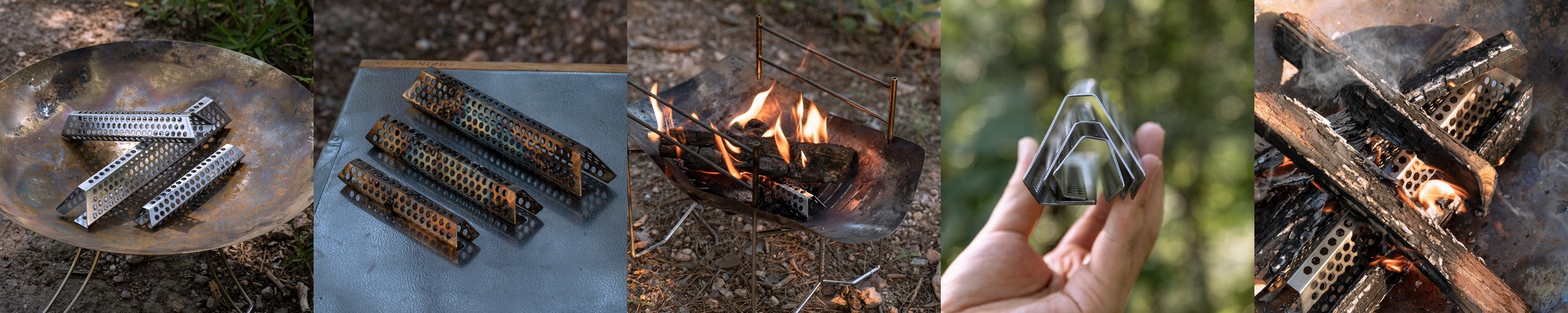 꾸버스 애플 43 바베큐그릴 훈제 원형 법랑 직화 야외 캠핑 펜션 숯불 화로 BBQ 화로대