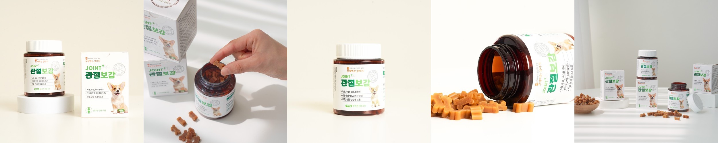 본아페티 맛있는 트릿형 기능성 영양제 바이트 관절건강, 140g, 1개