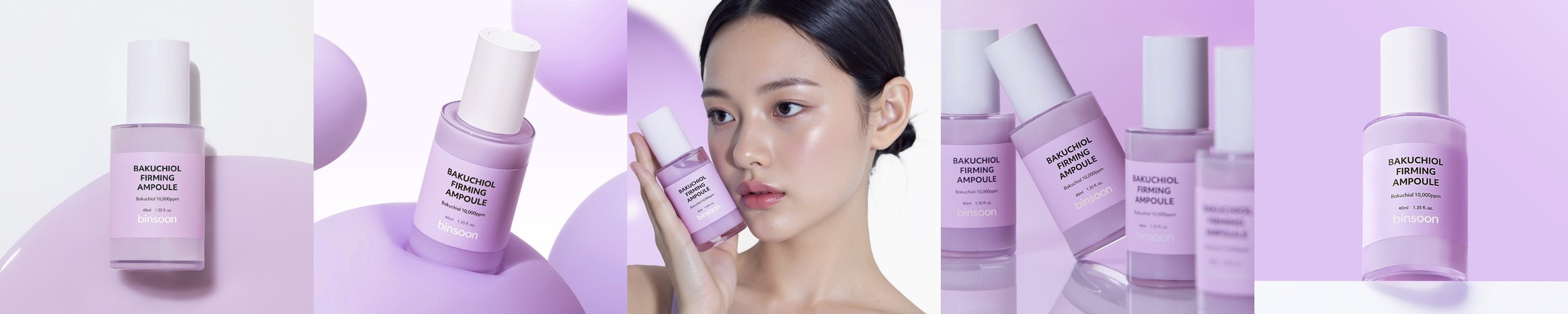 빈순 바쿠치올 모공 퍼밍 앰플 저자극 탄력케어 나이아신아마이드 세럼 40ml, 1개