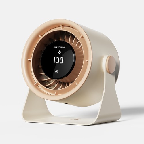 오아 레트로 탁상팬 무선 탁상용 선풍기 소형 미니 USB 충전식 무소음 사무실 캠핑 책상용