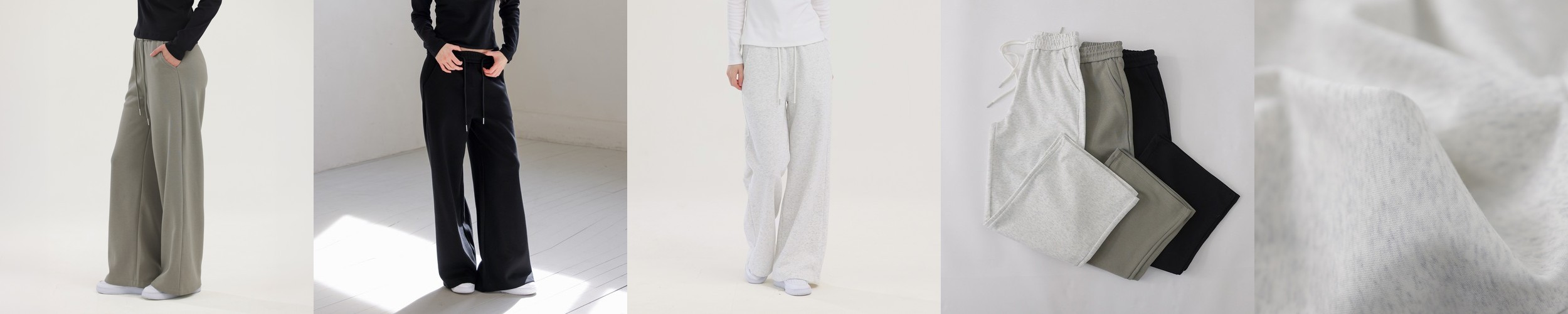 찰랑 쿨링 몸빼바지 고무줄 밴딩 플리츠팬츠 여성 여름바지 통바지 쿨 키작녀팬츠