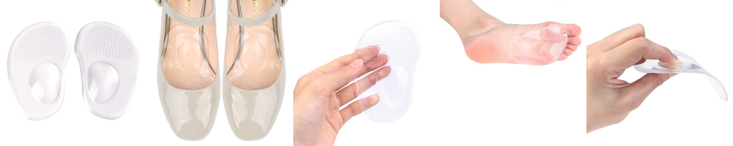 풋인솔 앞꿈치 뒤꿈치 아치 보호 하이힐패드