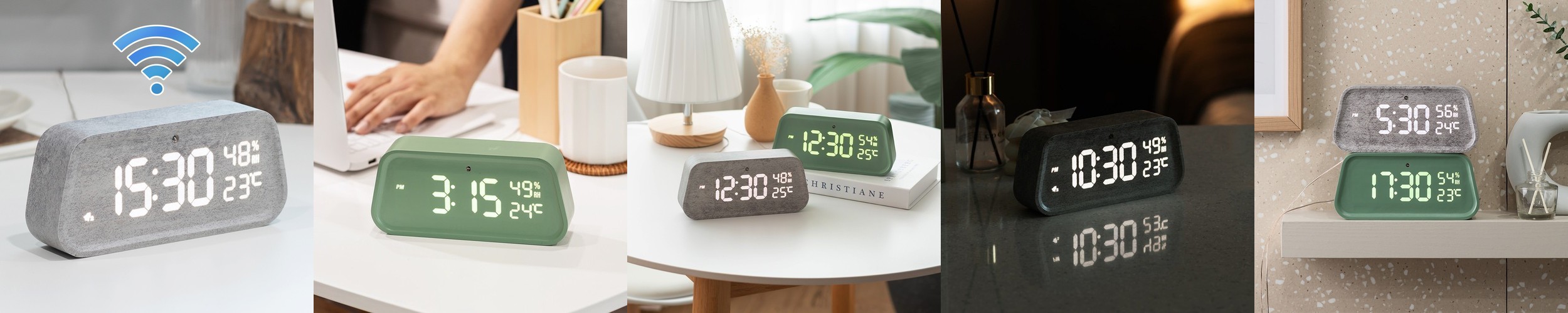 빌리온톤 BT-A033 해돋이 조명 알람시계 (+라디오+타이머)