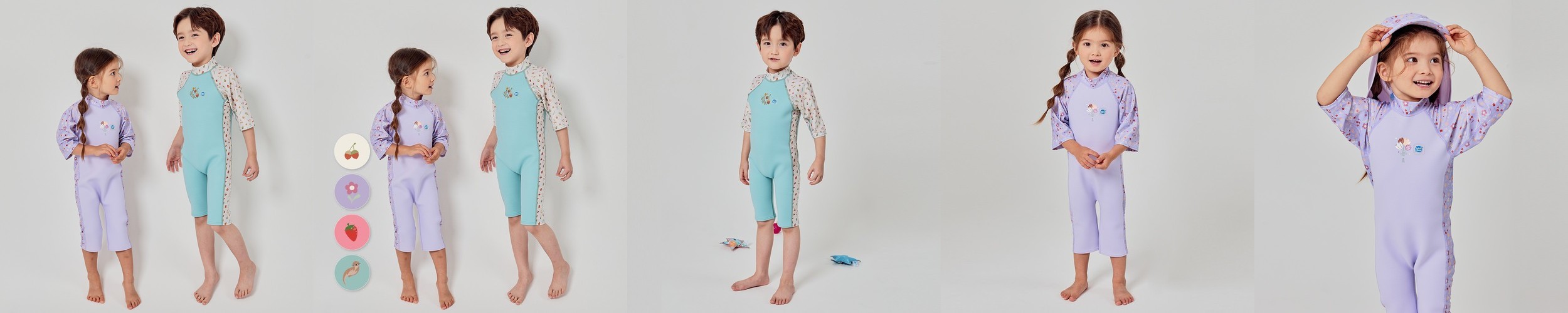 9FX 주니어래쉬가드 심플빅로고 키즈 어린이 초등학생 상하세트