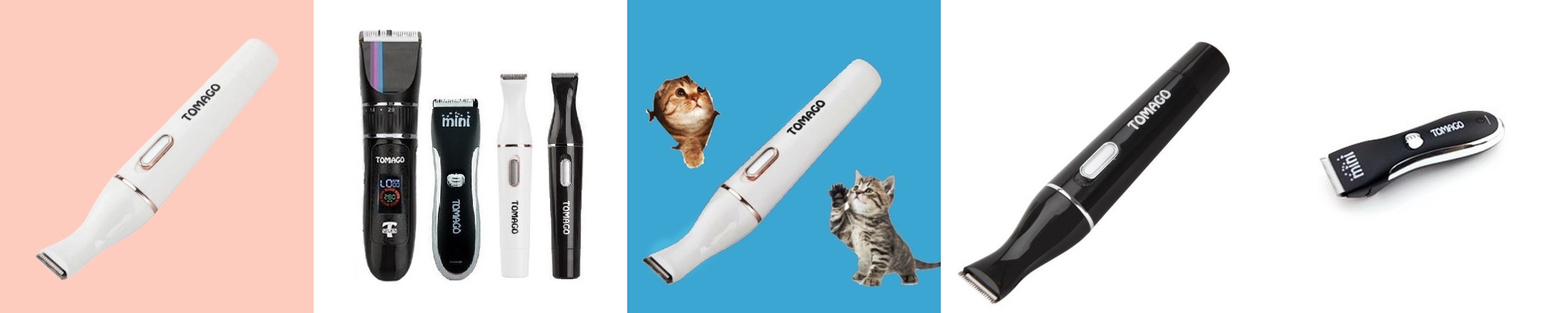 온아워 강아지 바리깡 애견 고양이 클리퍼 몸 발바닥 눈털 부분 셀프 올인원 저자극 미용기기