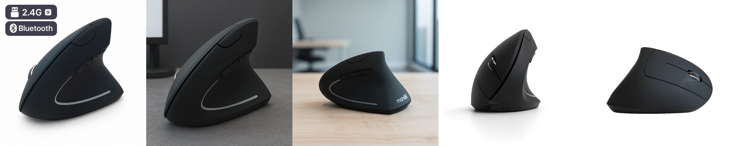 1+1 뉴에이커 충전식 전동 후추 그라인더 세트 자동 소금 페퍼밀 거치대포함