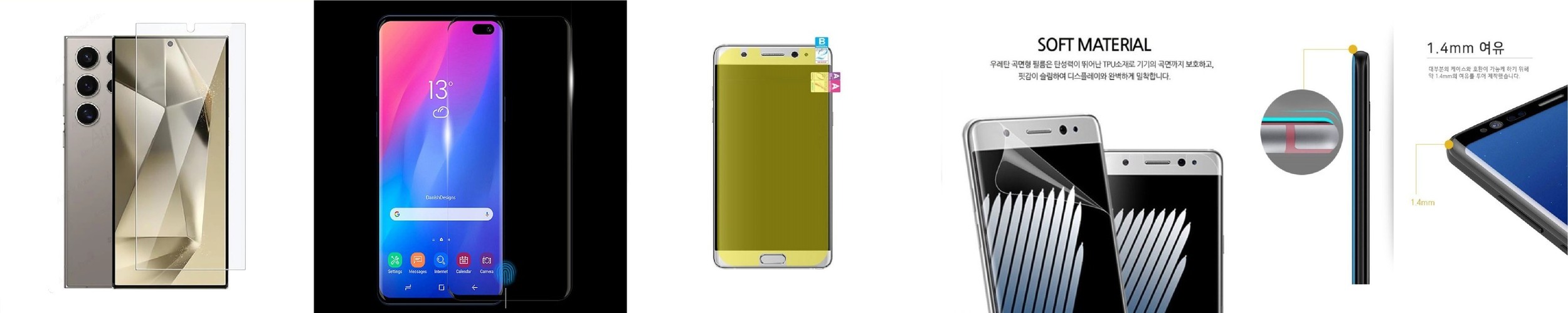 빅쏘 컬러 범퍼 2배자력 맥세이프 케이스 투명, 갤럭시S25 울트라