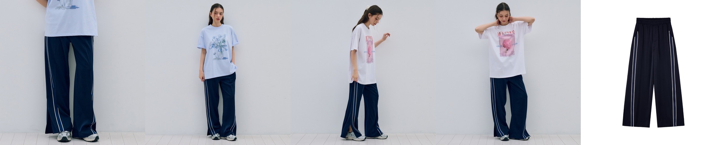 [yoosual] 유주얼 요가 트임 하렘 바지 릴렉스 조거 팬츠