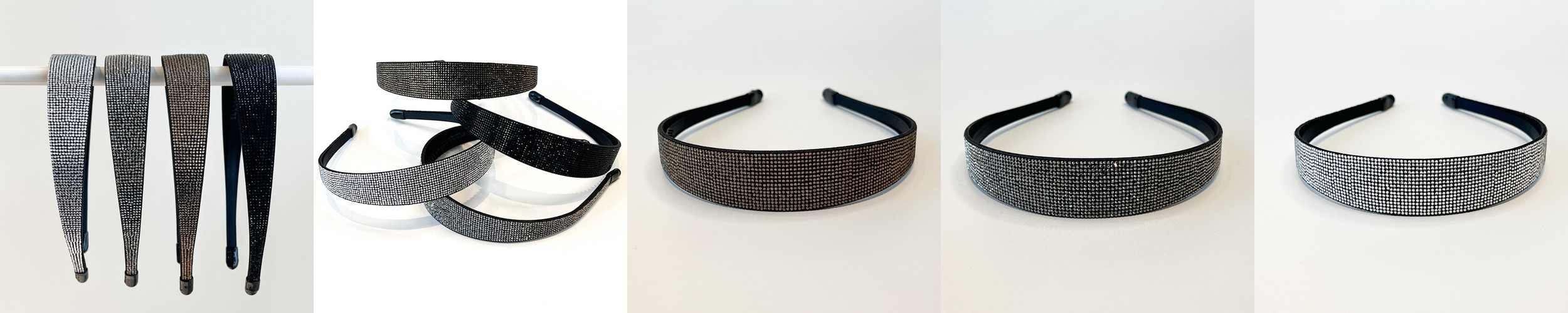 세레나데 빗살 큐빅머리띠 여자머리띠 얇은 헤어밴드