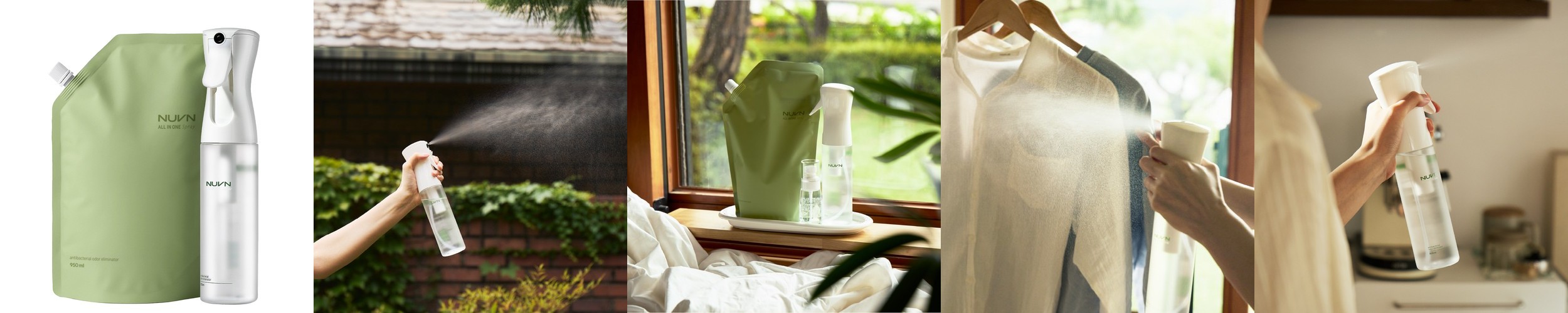 [3개입] 부케가르니 섬유탈취제 섬유향수 500ml 소프트코튼향