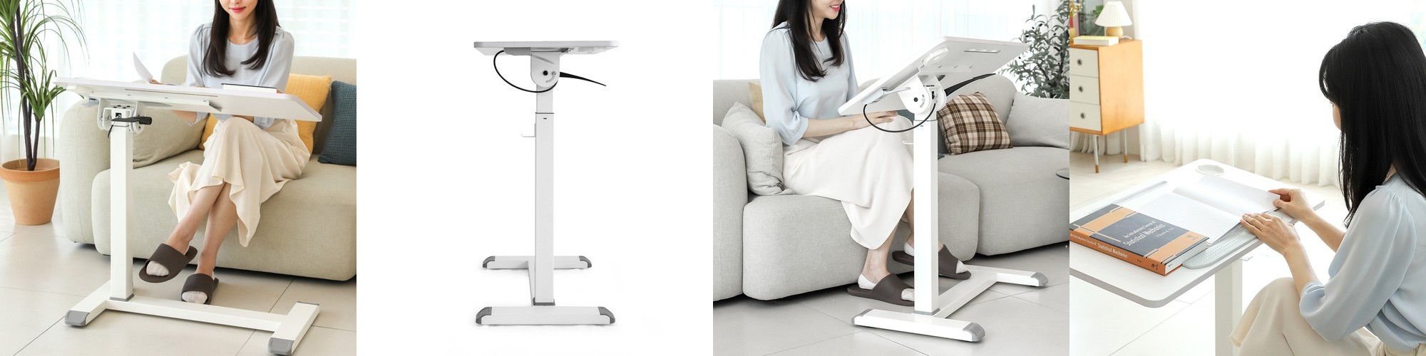 두게드 사이드테이블 KS1032TB 화이트 2902.2185