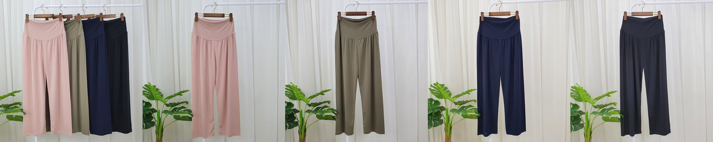 와이드 밴딩 팬츠 데일리 통바지 남여공용 원데이핏 ONeday Fit