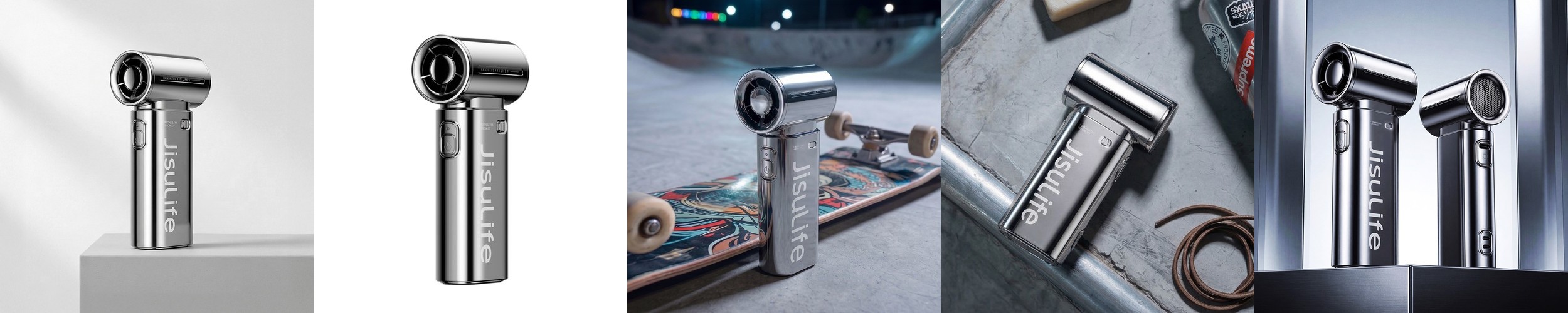 지수라이프 휴대용 선풍기 캠핑 손 미니 무선 선풍기 손풍기 Pro1S 다크 그레이