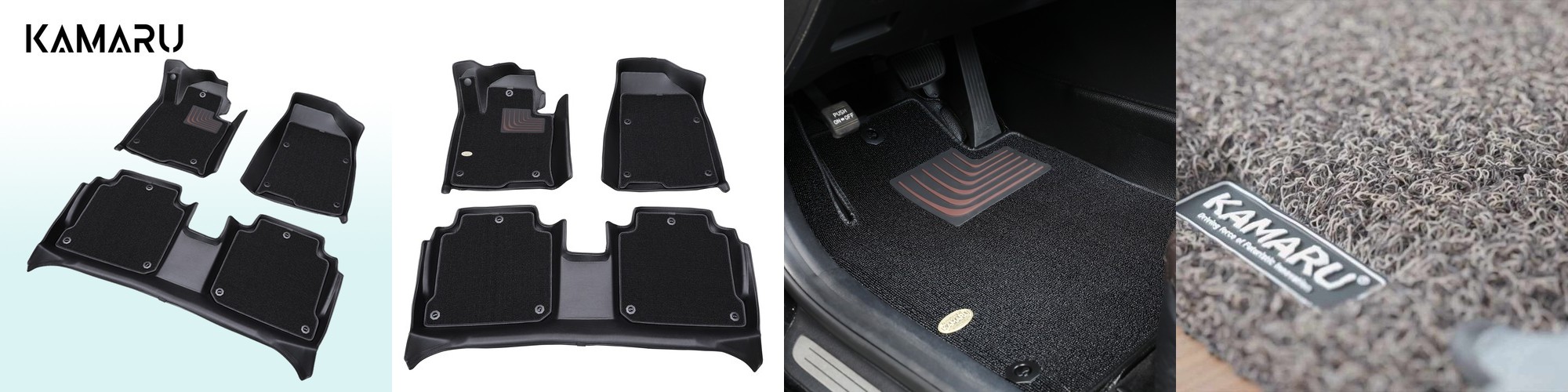 온카 TPE 카매트 4세대 카니발 9인승 하이브리드, 풀세트, 블랙