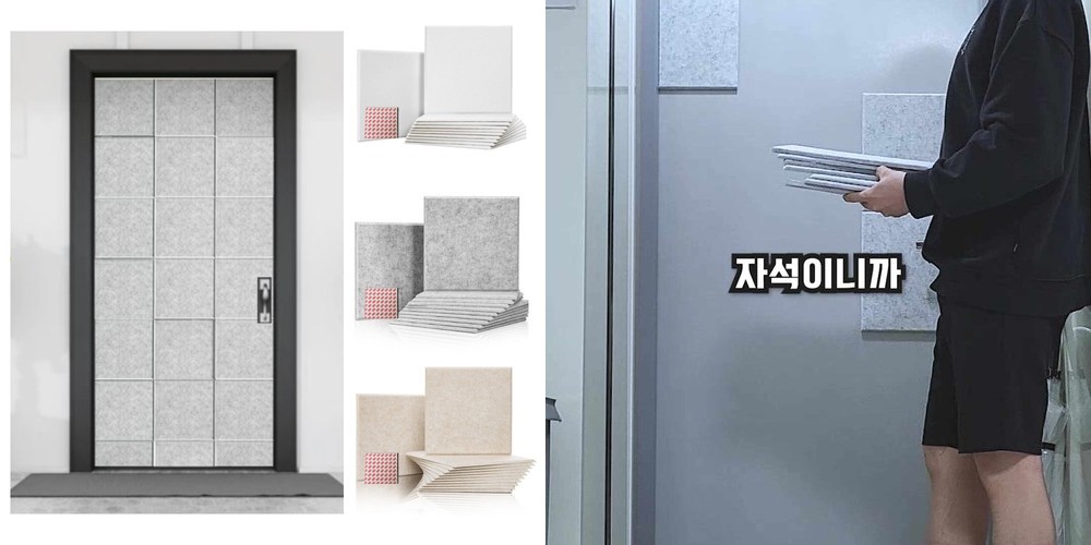 아파트 호실판 현관문 번호판 호수판 현관 호실 동호수 숫자판 룸넘버 도어사인 제작 B블랙M