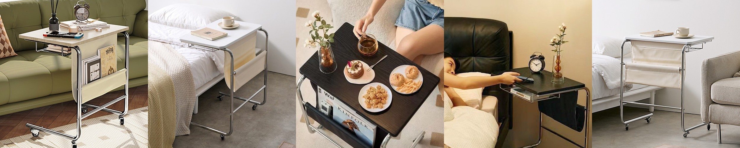 두게드 사이드테이블 KS1032TB 화이트 2902.2185