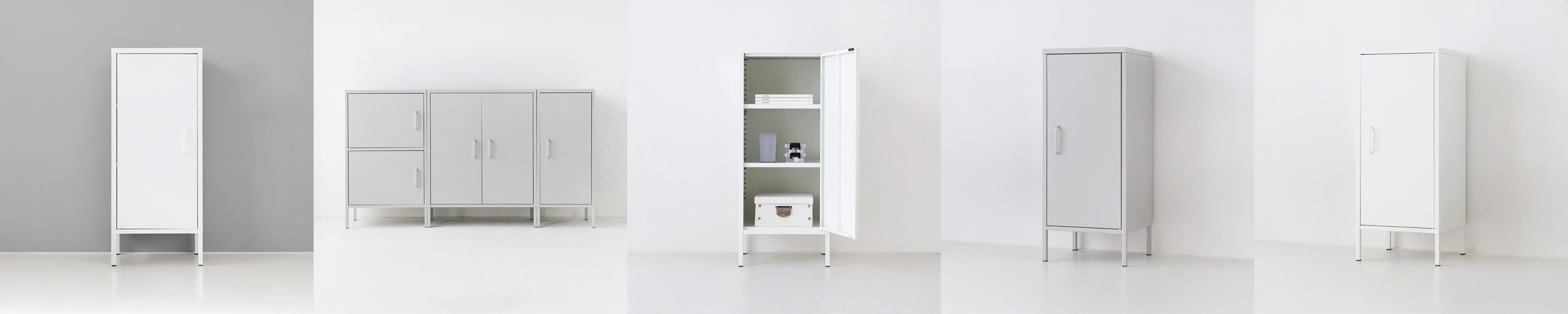 [5월 중순 입고예정] 모듈가구 심플리 2×2 수납장 4문 BC606 118x40x85, 2단, 퓨어화이트 3220.9677