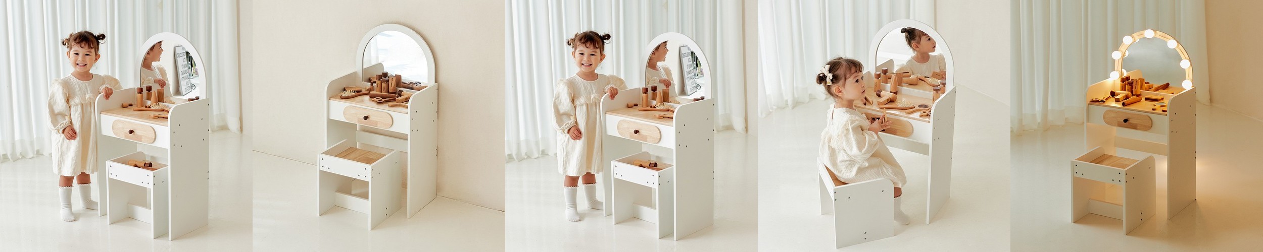 오크빌 지헨 확장형 세라믹 원목 식탁 테이블 2인 4인 950 1200