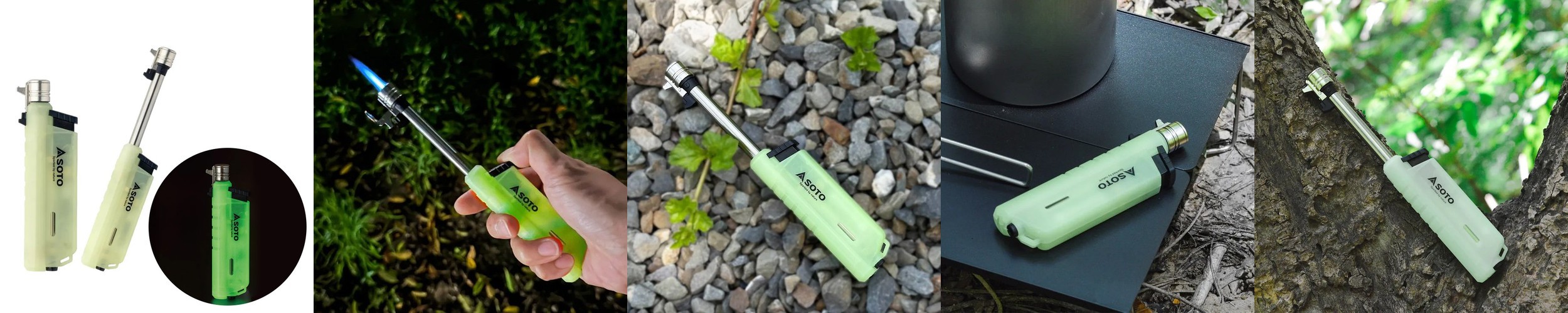 소토 레귤레이터 스토브 버너 ST-340 블랙 캠핑 경량 백패킹