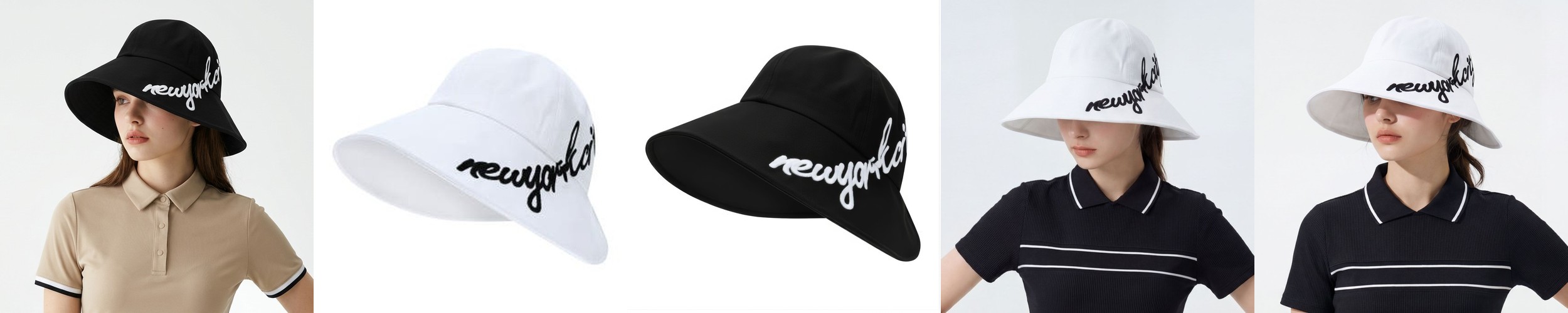 바스락 투웨이 목끈 벙거지모자 버킷햇 봄 여름 얇은 여성챙모자 5컬러