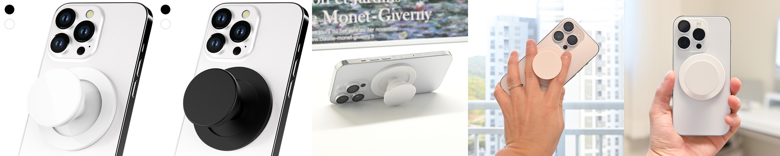 [4세대충전형] 핸드폰 침대 거치대 ST클램프