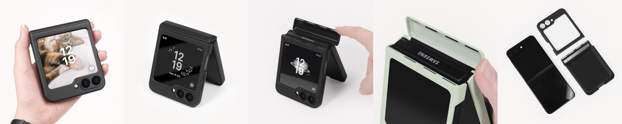 울란지 JJ03 맥세이프 블루투스 스마트폰 미니삼각대 셀카봉 카메라 셔터그립 변환