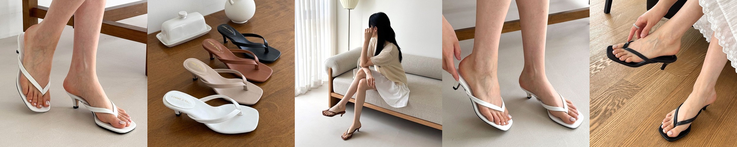 가든블루 자수 푹신한 쿠션 거실 무소음 층간소음 퀼트 여름 면 슬리퍼 실내화 거실화