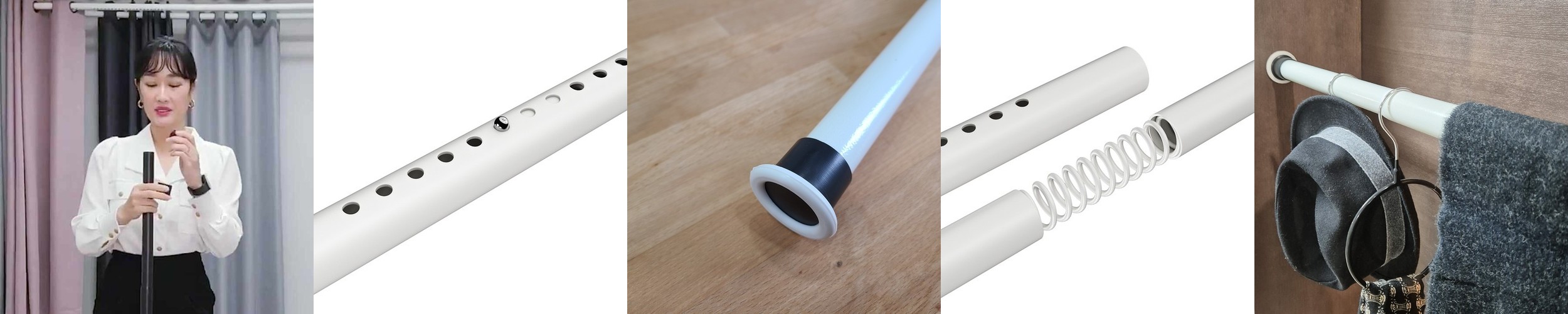 우아플레이스 미니 스탠드옷걸이 이동식 선반 행거 원룸