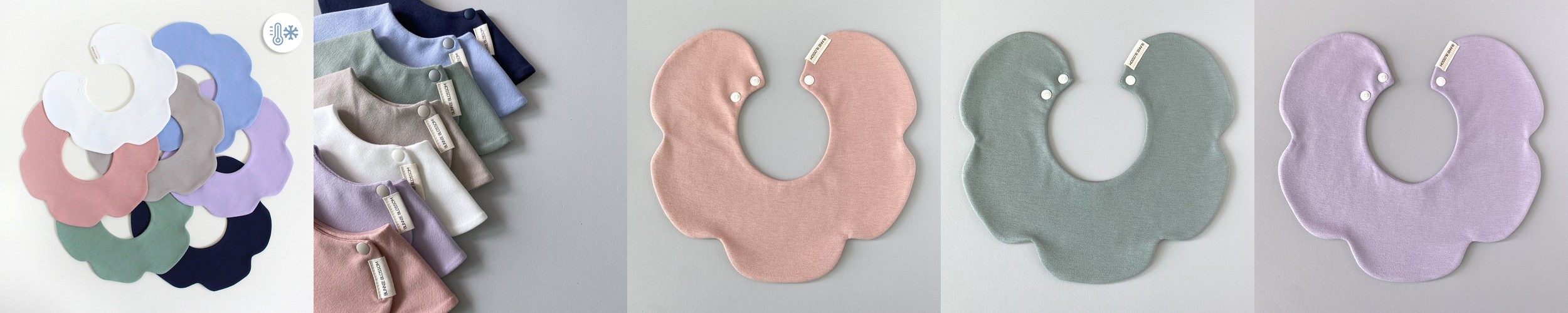 [도착보장/18종] 무쉬 턱받이 아기 이유식 준비물 흘림방지 Mushie bib 18종 택1