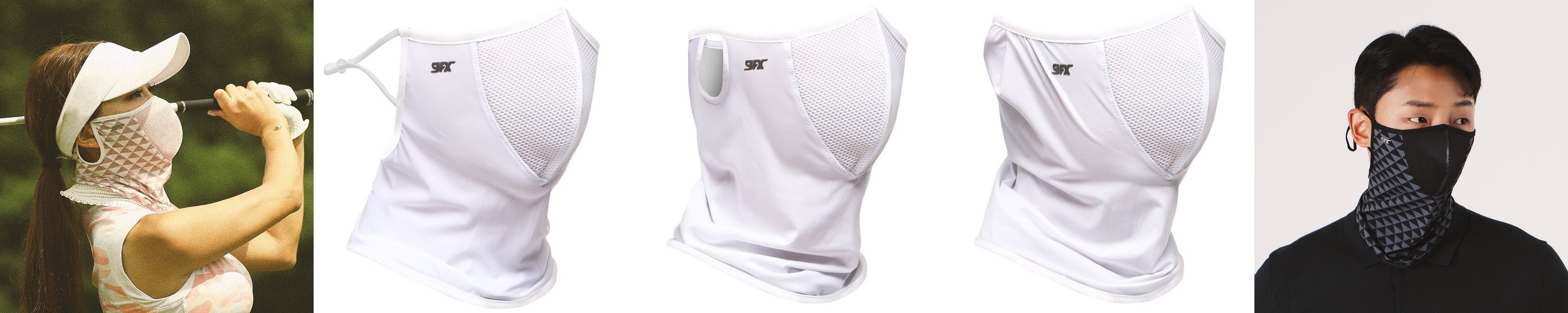 블랙야크 얼굴 햇빛가리개 골프마스크 자외선차단 마스크