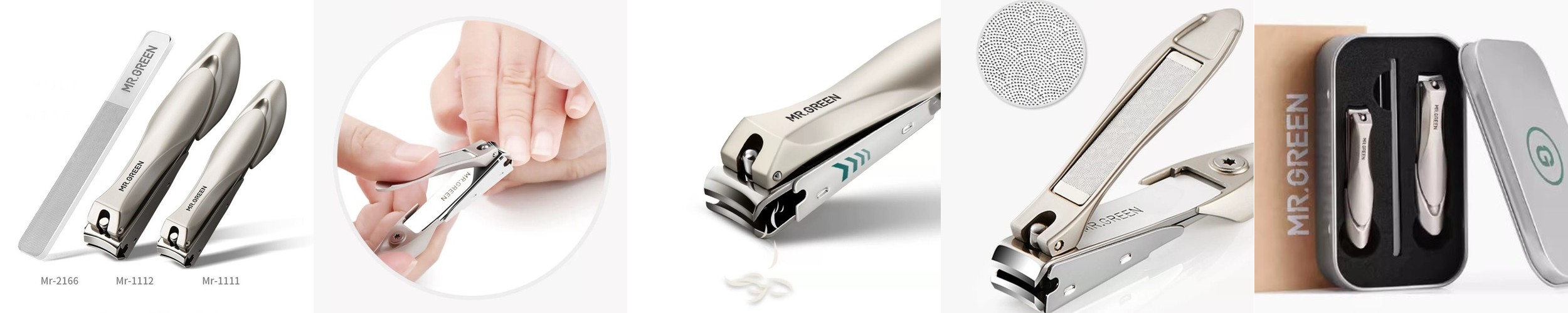 미스터그린 손톱깎이 나노글라스네일파일 MR-2166 유리네일 손톱야스리 샤이너