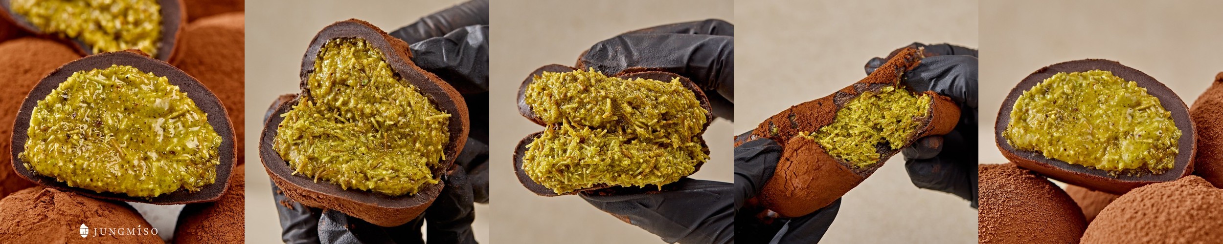 오브세이 두바이초콜릿 피스타치오맛 빅사이즈 수제초콜렛 235g 대용량