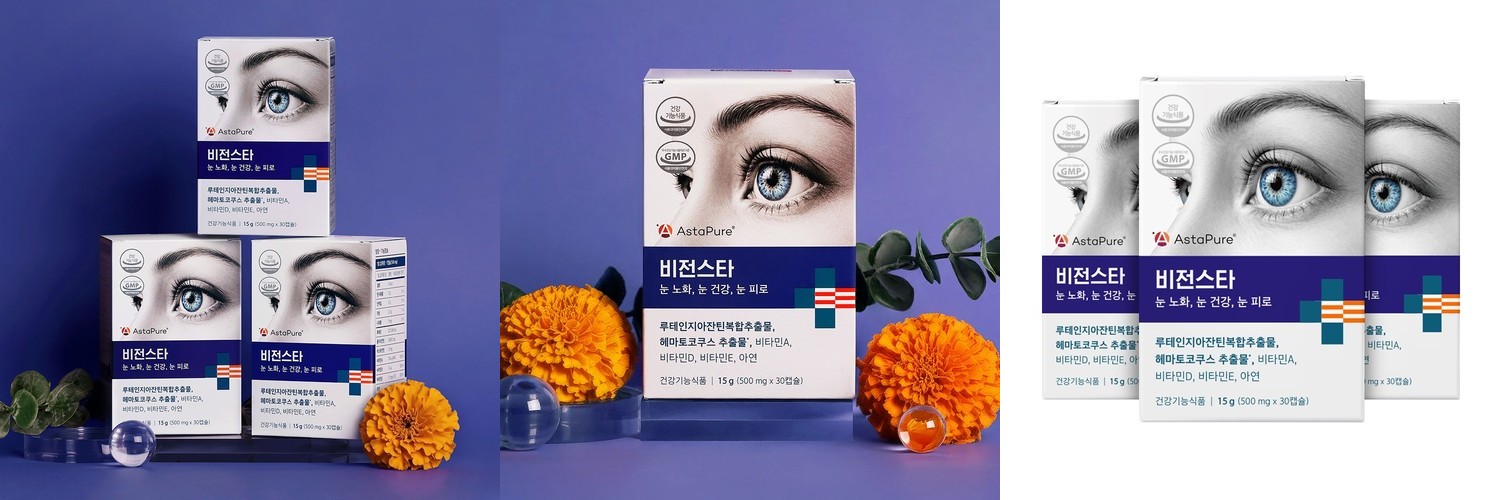 파미젠 빌베리 플러스 농축 분말 루테인 눈건강영양제 120정