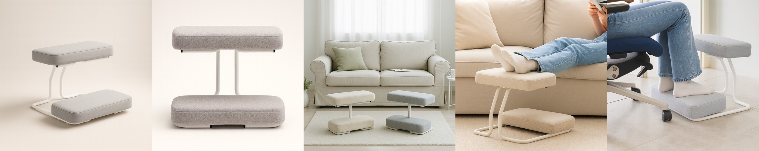 플루딕 발받침대 2단 풋레스트