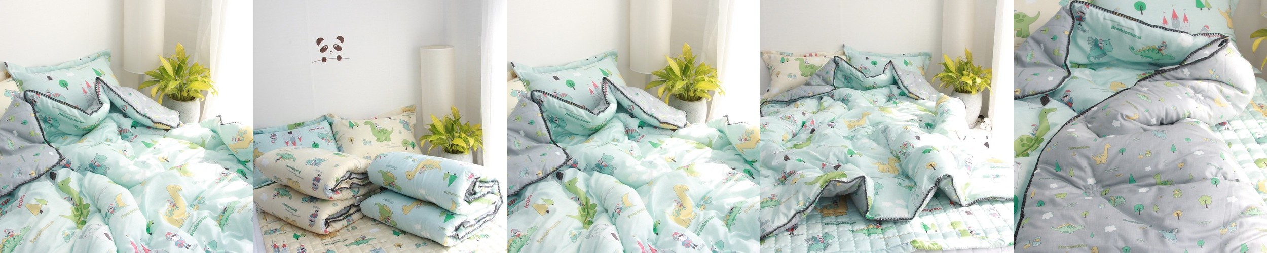 [N포인트 +5% 적립] 1+1 키즈 시어서커 쿨링 냉감 어린이 여름 차렵이불 풀세트