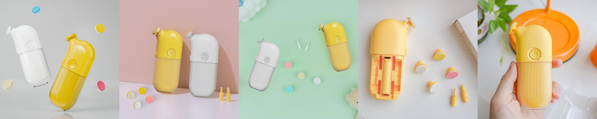 카프 전동 자동 무선 손톱깎이 아이 자동 휴대용 네일트리머 KF-DL1