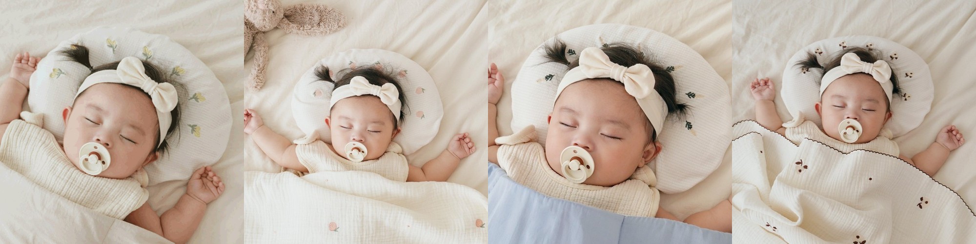 [N배송/슈퍼적립] 베이비앙 무형광 스타라이트 3중거즈 40수 속싸개(블랭킷, 아기목욕타올 겸용)