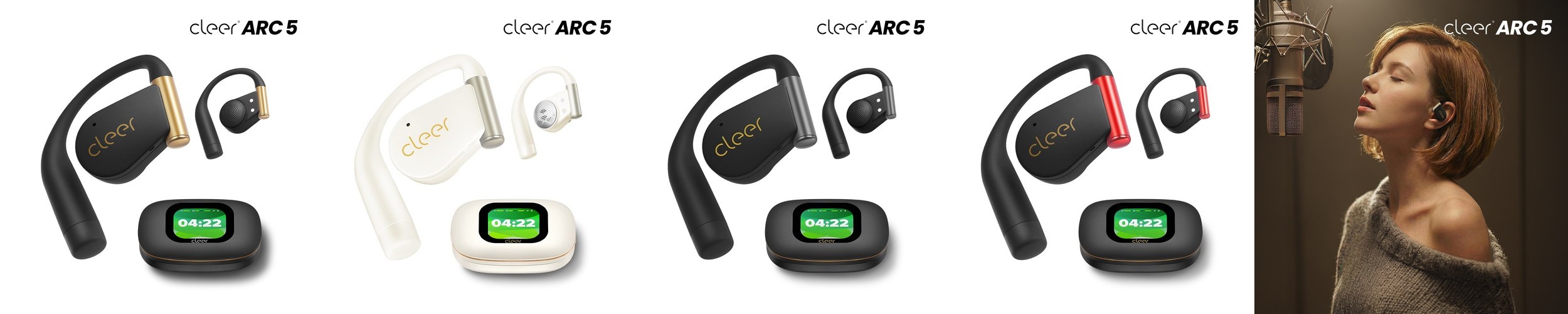 클리어 아크3 돌비 애트모스 오픈형 블루투스 이어폰 Cleer Arc3 aptX LDAC