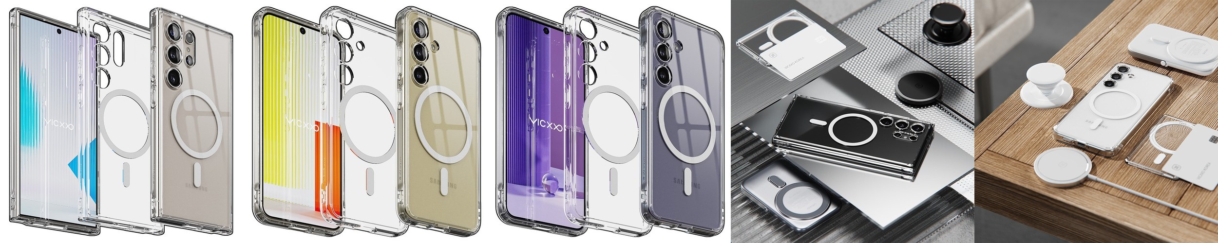 슈피겐 투명 케이스 울트라하이브리드 갤럭시S25 플러스, PC/TPU, 크리스탈클리어