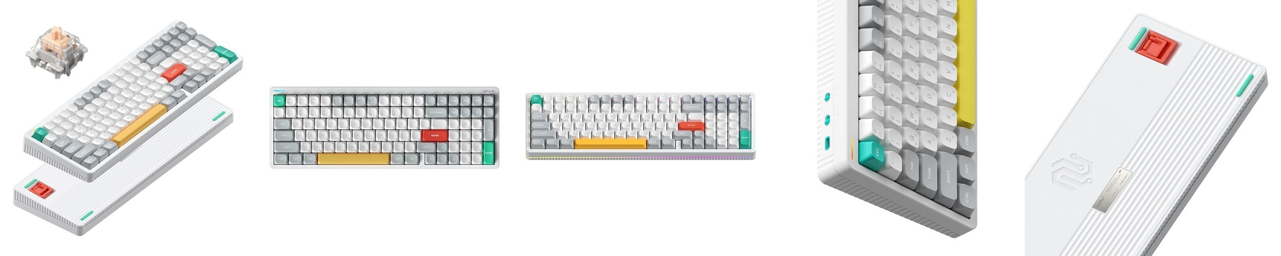 [NEW 컬러 출시] 엑토 레트로 미니 블루투스 멀티페어링 텐키리스 타자기 키보드 B303